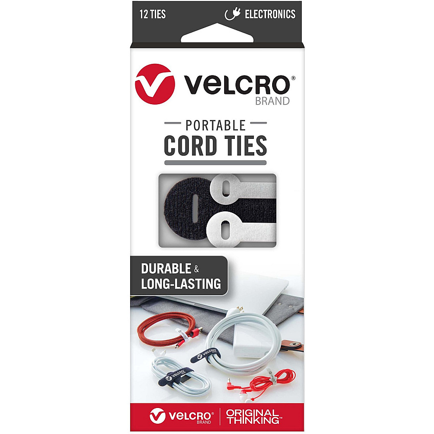 Velcro Portable Cord Ties (VEK30816)