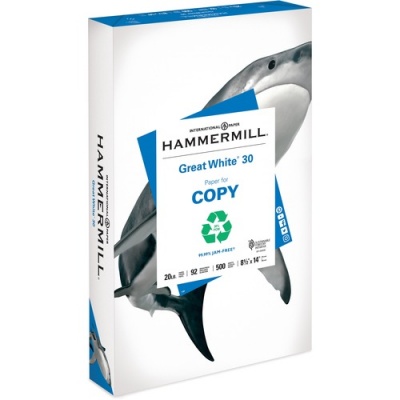 Hammermill Great White Recycled Copy Paper - White (86704PL)