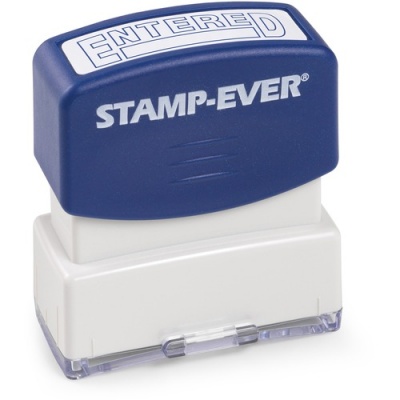 Trodat Pre-inked ENTERED Stamp (5950)