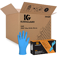 Kleenguard G10 Blue Nitrile Gloves (KCC54421CT)