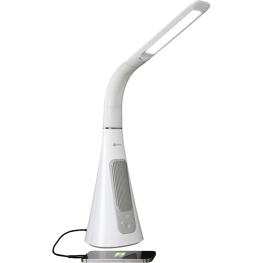 OttLite SanitizingPRO LED Desk Lamp with UVC Air Purifier (OTTSC1AP00S)