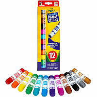 Crayola Project Quick-Dry Paint Sticks (CYO546211)