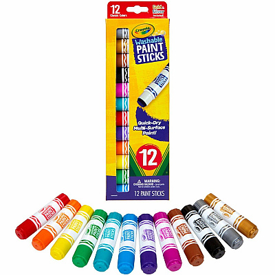 Crayola Project Quick-Dry Paint Sticks (CYO546211)