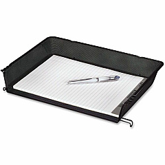 Rolodex Mesh Side-Load Stacking Letter Tray (ROL62555)