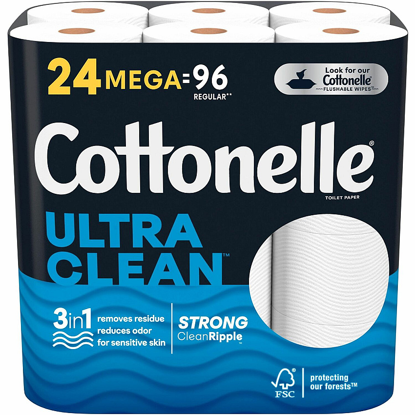 Cottonelle Ultra Clean Toilet Paper (KCC54161CT)