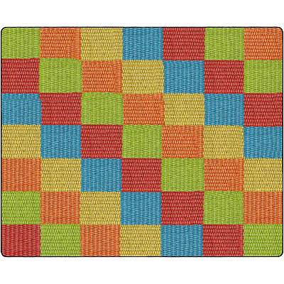 Flagship Carpets Basketweave Blocks Class Rug (FA100958FS)