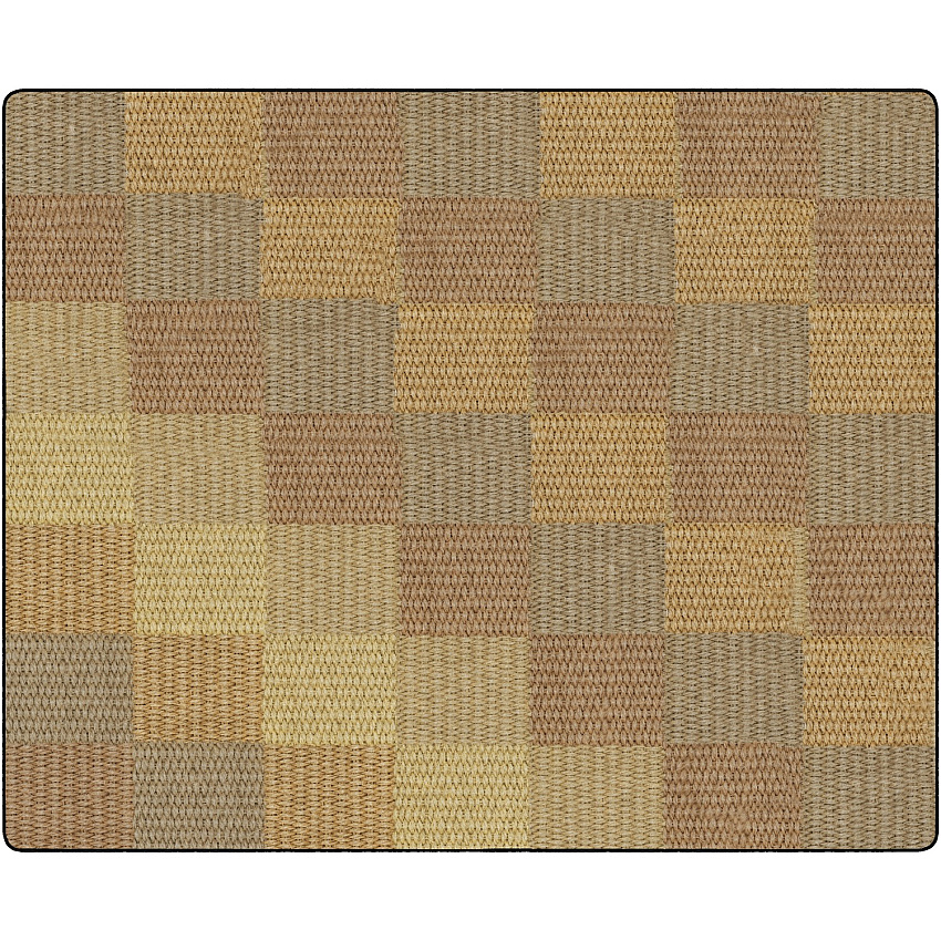 Flagship Carpets Basketweave Blocks Class Rug (FA101058FS)