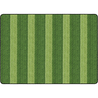 Flagship Carpets Basketweave Stripes Classroom Rug (FA100732FS)