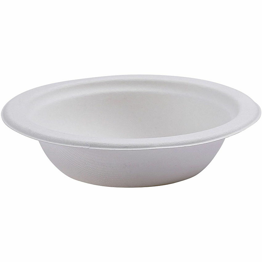 Eco-Products Vanguard 12 oz Sugarcane Bowls (ECOEPBL12NFA)