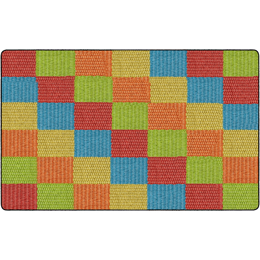 Flagship Carpets Basketweave Blocks Class Rug (FA100944FS)