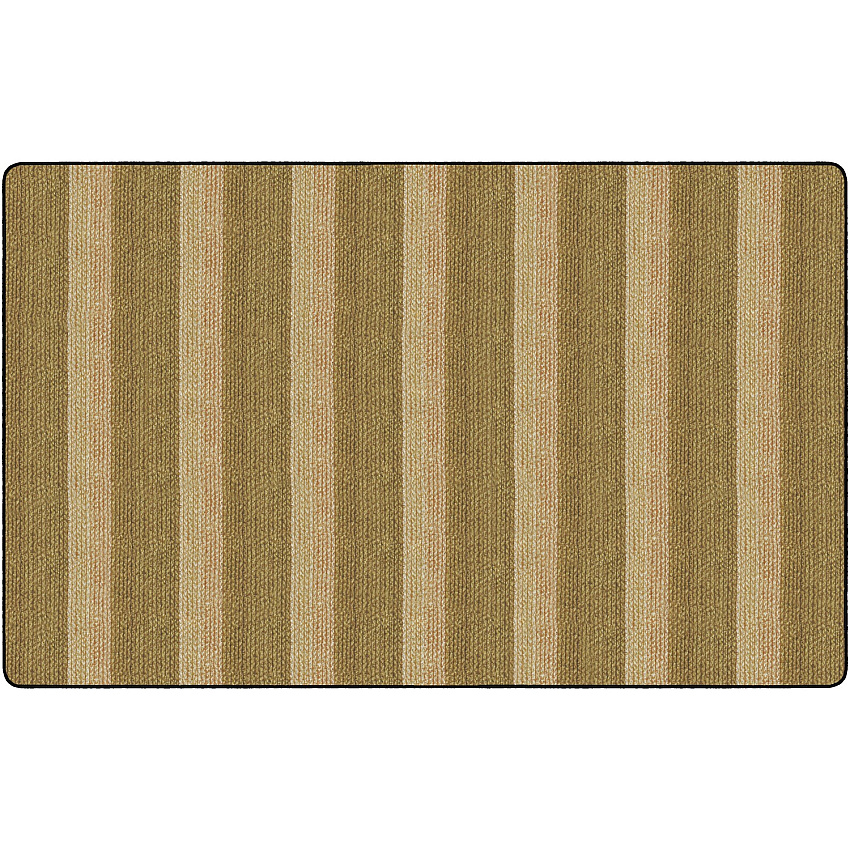 Flagship Carpets Basketweave Stripes Classroom Rug (FA100844FS)