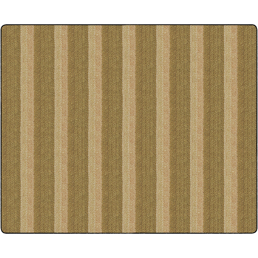 Flagship Carpets Basketweave Stripes Classroom Rug (FA100858FS)