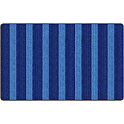 Flagship Carpets Basketweave Stripes Classroom Rug (FA100644FS)