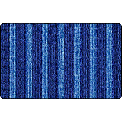 Flagship Carpets Basketweave Stripes Classroom Rug (FA100644FS)