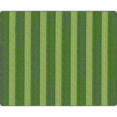 Flagship Carpets Basketweave Stripes Classroom Rug (FA100758FS)