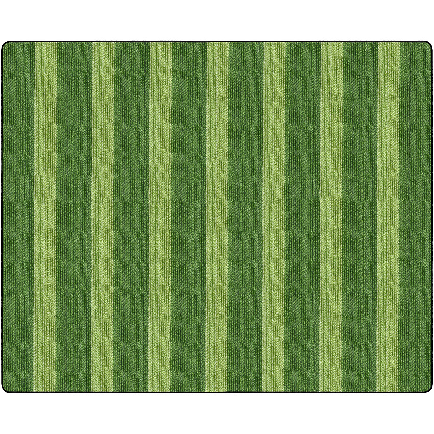 Flagship Carpets Basketweave Stripes Classroom Rug (FA100758FS)