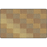 Flagship Carpets Basketweave Blocks Class Rug (FA101044FS)