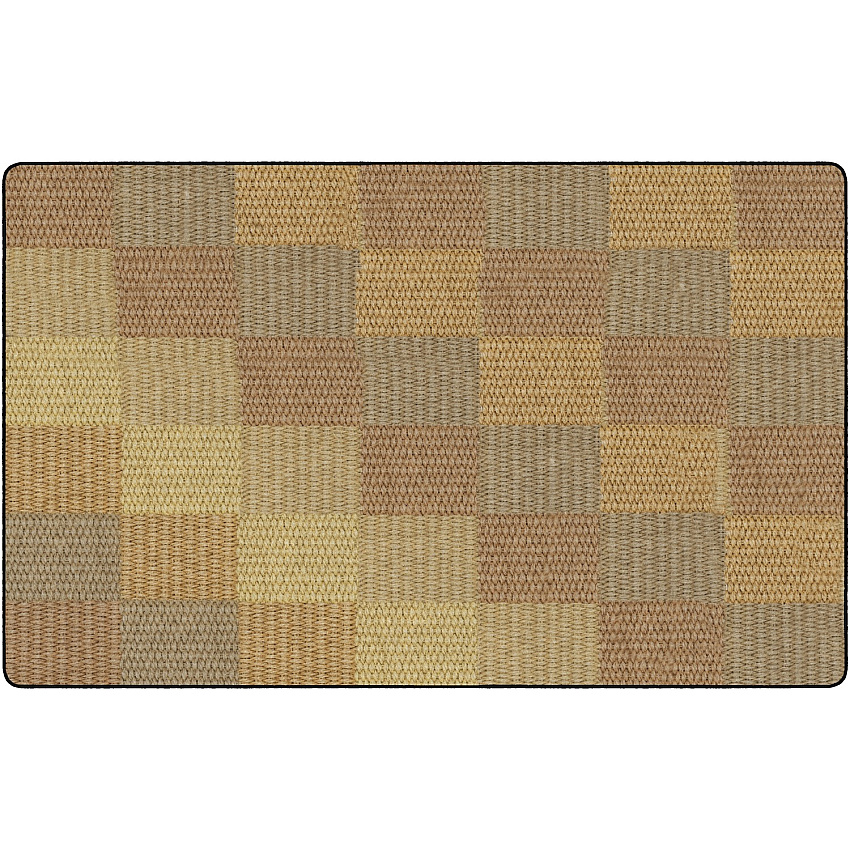 Flagship Carpets Basketweave Blocks Class Rug (FA101044FS)