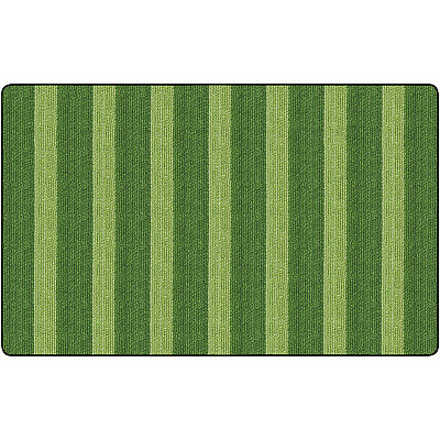 Flagship Carpets Basketweave Stripes Classroom Rug (FA100744FS)
