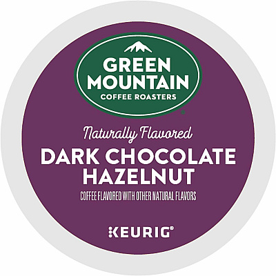 Green Mountain Coffee Roasters K-Cup Dark Chocolate Hazelnut Coffee (GMT9140)