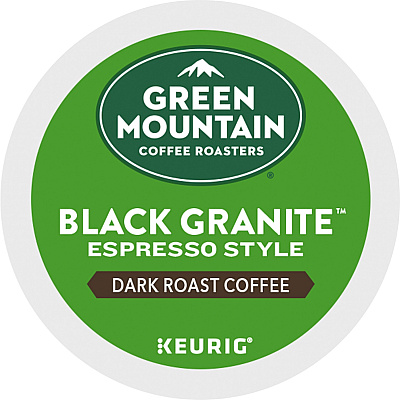 Green Mountain Coffee Roasters K-Cup Black Granite Espresso Style Coffee (GMT9530)