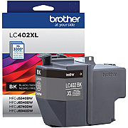 Brother LC402XLBKS Original High Yield Inkjet Ink Cartridge - Black Pack