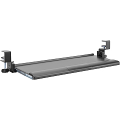 Kantek Clamp Mount for Keyboard - Black (KTKKT175)