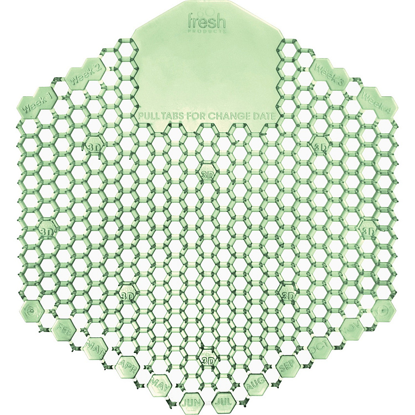 Fresh Products Wave 3D Urinal Screen (FRS3WDS60CME)