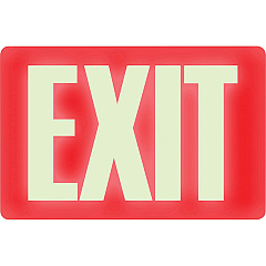 Headline Sign Glow In Dark EXIT Sign (HDS4792)