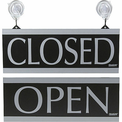 Headline Sign Century Series OPEN/CLOSED Sign (HDS4246)