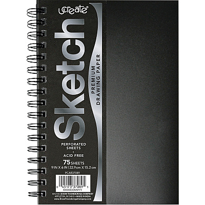 UCreate Poly Cover Sketch Book (PACPCAR37089)