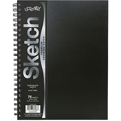 UCreate Poly Cover Sketch Book (PACPCAR37088)