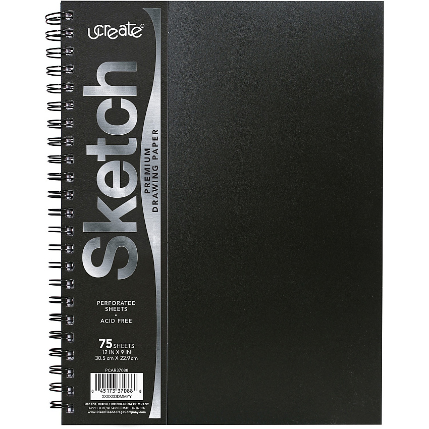 UCreate Poly Cover Sketch Book (PACPCAR37088)