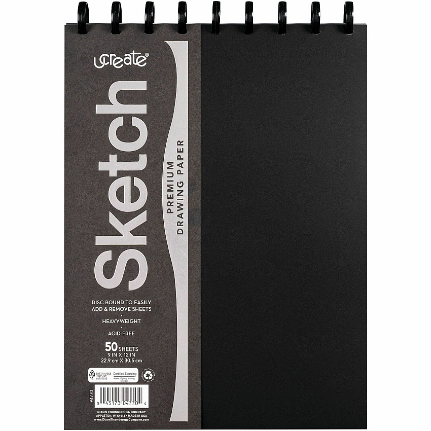 UCreate Disc Bound Sketch Book (PACP4770)