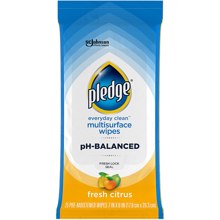Pledge pH Balanced Multisurface Wipes (SJN336274EA)
