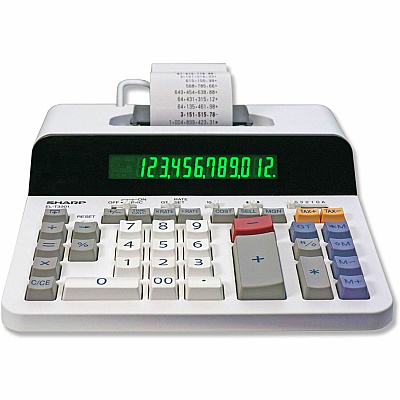 Sharp 12 Digit Thermal Printing Calculator (SHRELT3301)