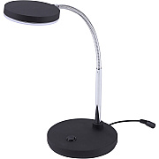 Bostitch Metal Gooseneck Desk Lamp, Black (VLED1800BK)