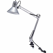 Bostitch Swing Arm Desk Lamp with Clamp, Silver (VLF100SLV)