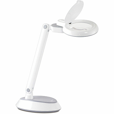 OttLite Space-Saving LED Magnifier Desk Lamp (CSG9708CSHPR)