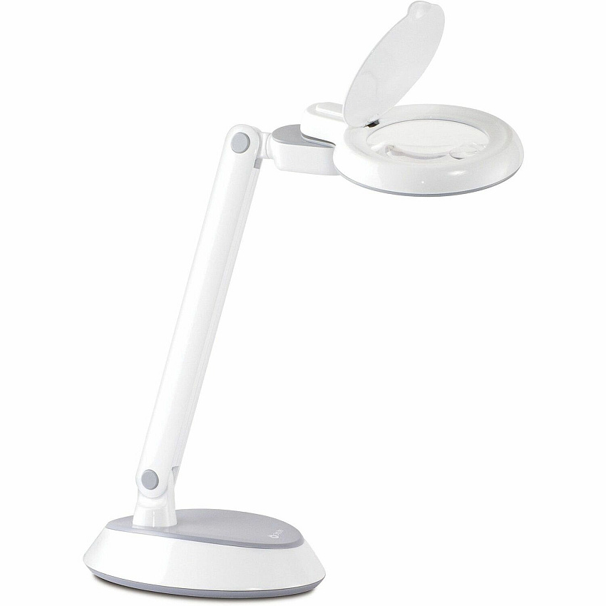 OttLite Space-Saving LED Magnifier Desk Lamp (CSG9708CSHPR)