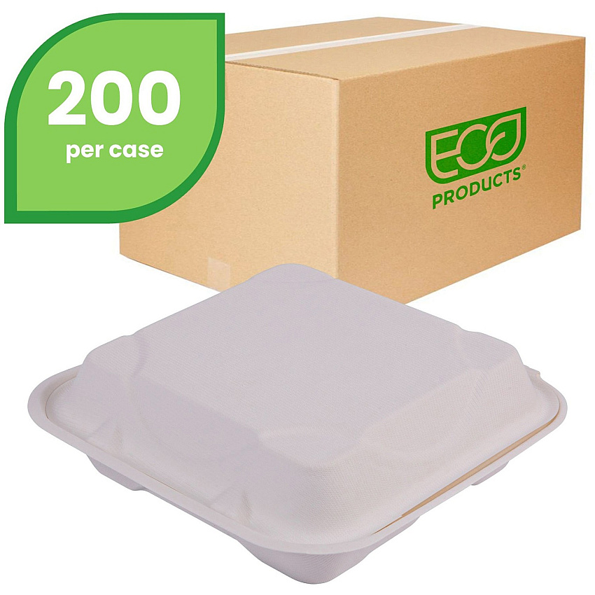 Eco-Products Hinged Clamshell Containers (ECOEPHC93NFA)