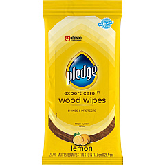 Pledge Lemon Enhancing Polish Wipes (SJN336297PK)