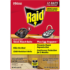 Raid Double Control Small Roach Baits (SJN334861)