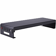 Rocelco Dual Monitor Stand AC-USB (RCLRDMS)