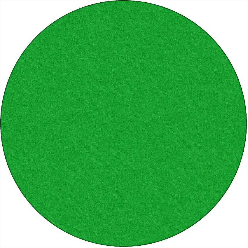 Flagship Carpets Classic Solid Color 6' Round Rug (AS27LG)