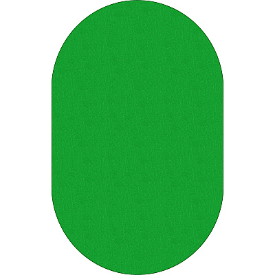 Flagship Carpets Classic Solid Color 12' Oval Rug (AS45LG)