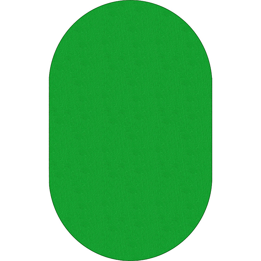 Flagship Carpets Classic Solid Color 12' Oval Rug (AS45LG)