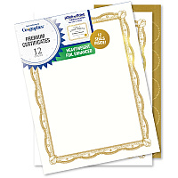 Geographics Premium Certificates with Gold Seals (GEO48766)