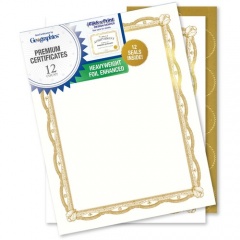 Geographics Premium Certificates with Gold Seals (48766)