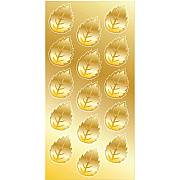 Geographics Gold Foil Leaf Embossed Seals (GEO48856)